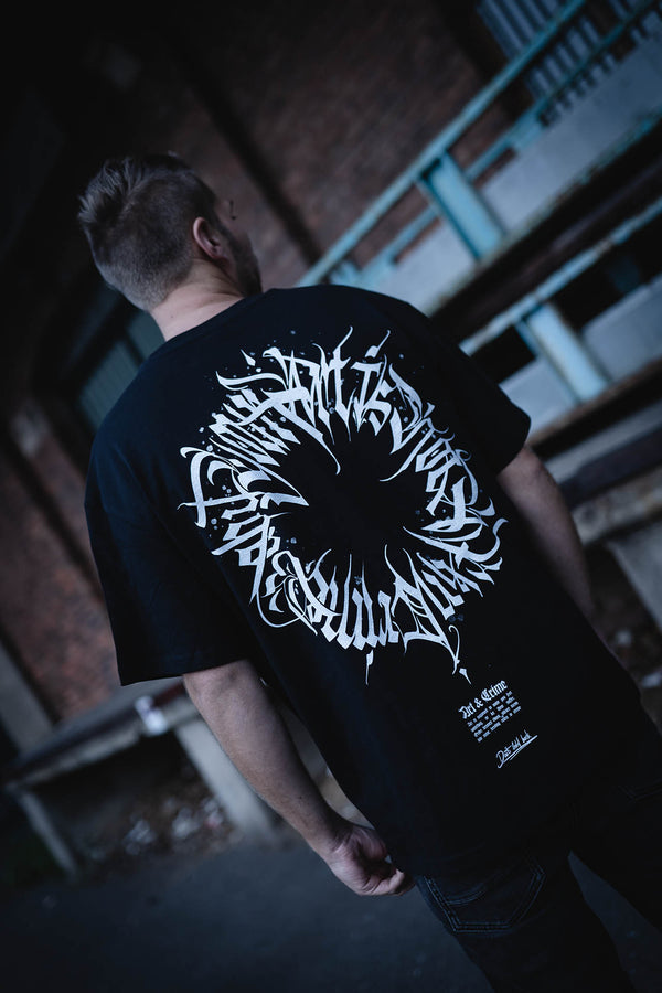 Crimebabe Organic Oversize Shirt BURN