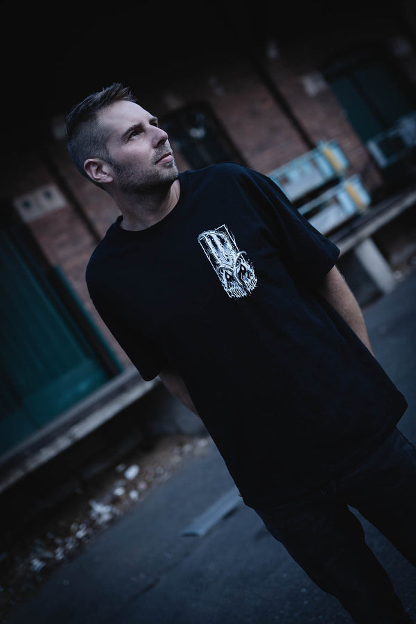 Crimebabe Organic Oversize Shirt BURN