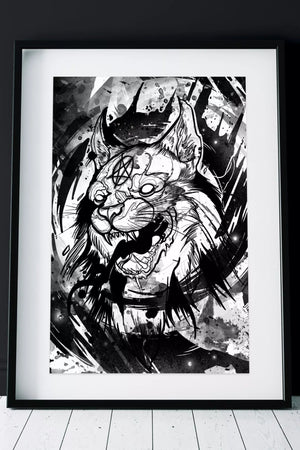 Anxiety Print A3 - INKVADER