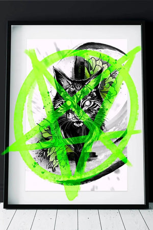 Catastrophe Poison Print A4 - INKVADER