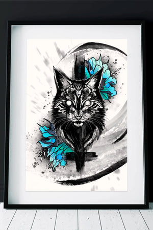 Catastrophe Sky Print A4 - INKVADER