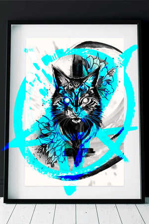 Catastrophe Sky Print A4 - INKVADER