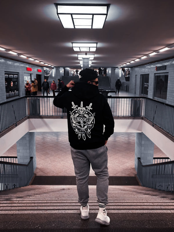 Death Moth Hoodie - INKVADER
