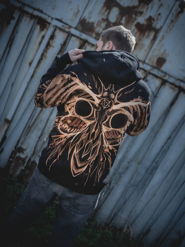 Demon Moth Hoodie - INKVADER
