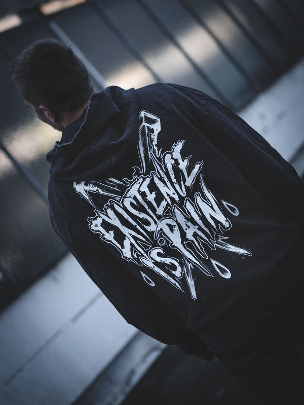 Existence is Pain Vintage Hoodie - Inkvader