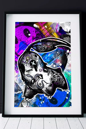 Limited INKdivie A3 Print 14/15 - INKVADER