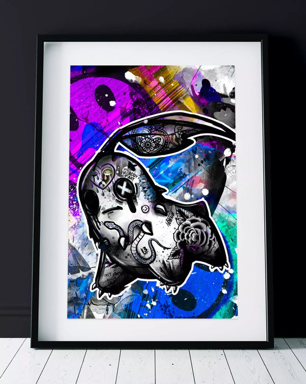 Limited INKdivie A3 Print 14/15 - INKVADER