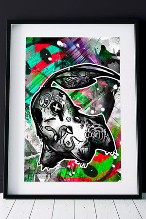 Limited INKdivie A3 Print 15/15 - INKVADER