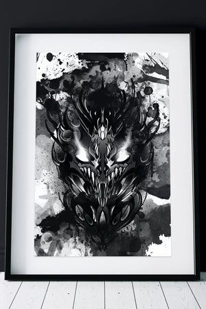 My Demons Print A3 - INKVADER