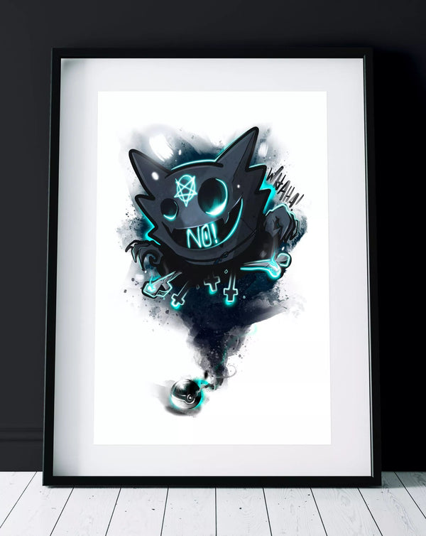 Nightmare Haunter Print A4 - INKVADER