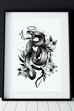 Nightmares A4 Print Limited - INKVADER