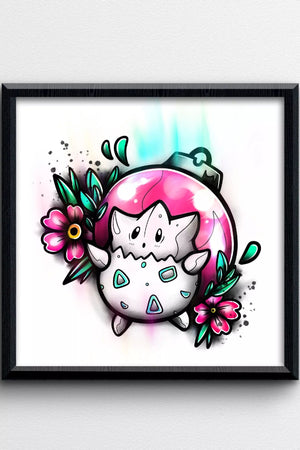Santa Pii Print - INKVADER