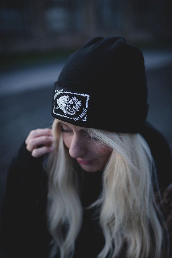 Thinking Too Much Beanie - INKVADER
