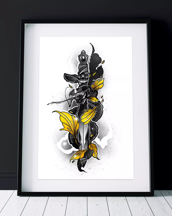 Venom Print A3 - INKVADER